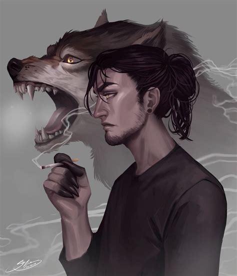 Lucian by SigneRJArts on DeviantArt | Werewolf art, Werewolf aesthetic ...