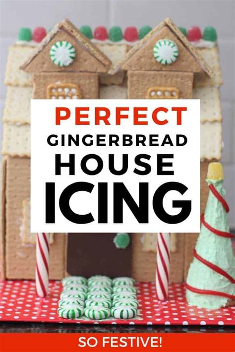 Best Gingerbread House Icing Recipe 2020 - So Festive!