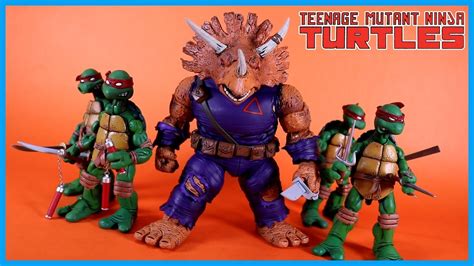 NECA Toys Target Haulathon Teenage Mutant Ninja Turtles MIRAGE TRICERATON ZOG Action Figure ...