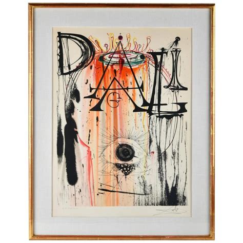 Original Signed Lithograph by Salvador Dali at 1stDibs | dali signed lithograph, signed dali ...