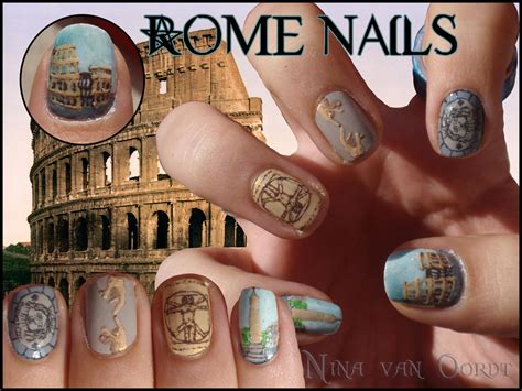 Rome nails by Ninails on DeviantArt