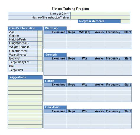 20 Sample Training Plan Templates To Free Download | Sample Templates