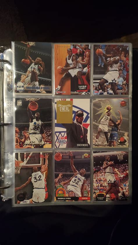 Finished my Shaq page! : r/basketballcards