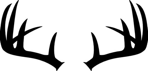 Deer Antlers Silhouette