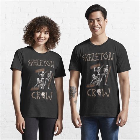 "skeleton crew / skeleton construction crew" T-shirt for Sale by thegoddessmel | Redbubble ...