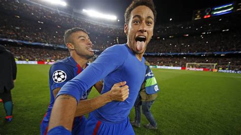 Neymar strike nominated for best goal of the 2016/17 Champions League