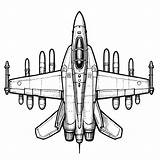 Print Fighter Jet coloring Page  Download Or Color Online For Free sketch template