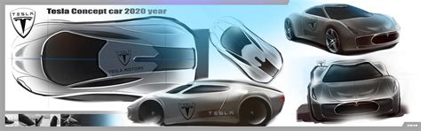 Tesla concept car 2020 on Behance