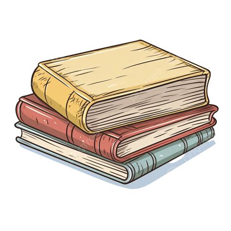 Book Cartoon Illustration, Book Clipart, Cartoon Clipart, Books PNG Transparent Image and ...