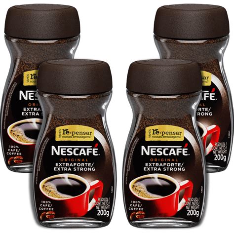 NESCAFE Extra Strong Instant Coffee 7 Ounce/200g (Pack of 4), Bulk - Walmart.com - Walmart.com