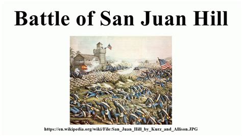 Battle of San Juan Hill - YouTube