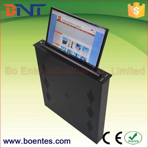 Conference Meeting Room Touch Screen Desktop Lcd Monitor Lift For 15.6 Inch - Buy Desk Lcd ...