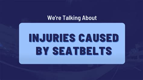 What are the Symptoms of a Seat Belt Injury? | Lonati Law Firm, P.C.