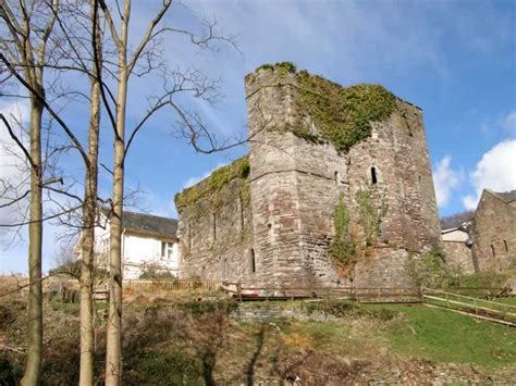 Brecon Castle Picture 3 Ely Tower Brecknockshire Breconshire Powys Wales Welsh