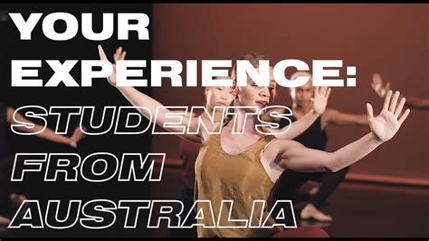 Australian students share their experience of Rambert School training & auditions - YouTube