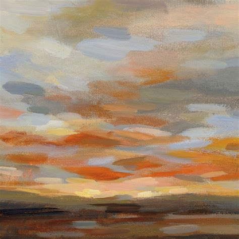 High Desert Sky II | Landscape art prints, Abstract painting acrylic ...