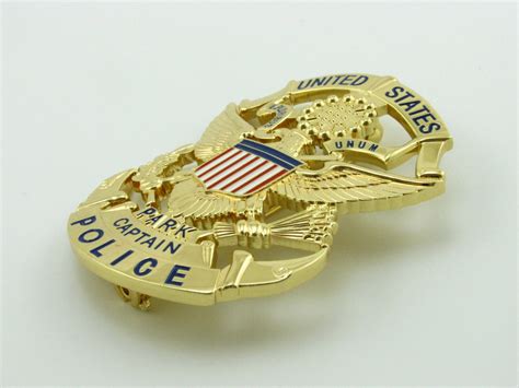 USPP Captain United States Park Police Badge Replica Movie Props – Cop ...