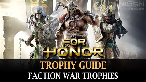 For Honor - Faction War Trophies Guide - YouTube