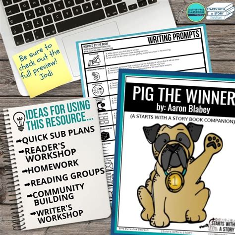 Pig the Winner Activities and Lesson Plans for 2024 - Teaching with ...