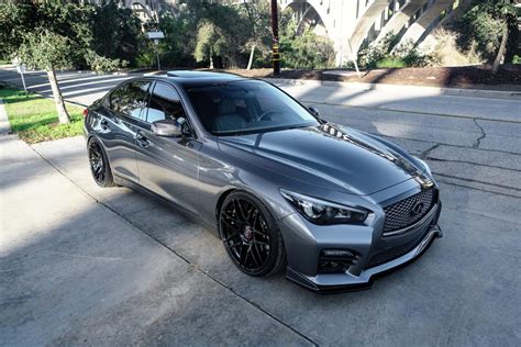 Infiniti Q50 Grey Curva C300 Wheel | Wheel Front