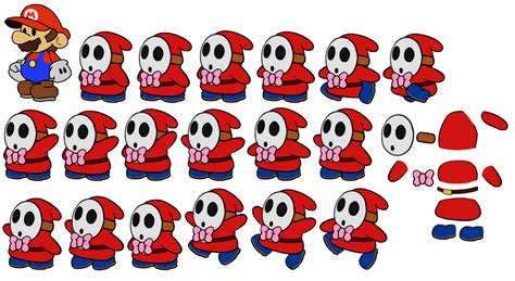 Emcee Shy Guy (Paper Mario-Style, Modern) by DerekminyA on DeviantArt