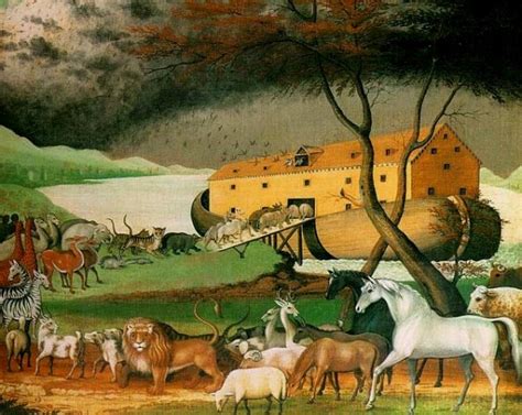 NOAH, the ARK and the FLOOD: paintings of the Bible story