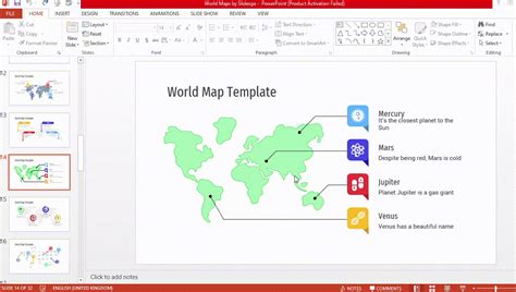 How to create and format maps in PowerPoint - Tutorial