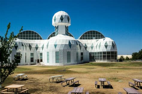 Modern Architecture at Biosphere 2 Stock Image - Image of arizona, center: 31193567