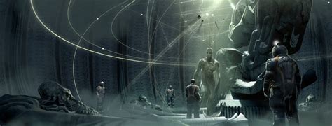 Prometheus Concept Art by David Levy | Concept Art World