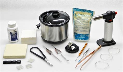 Jewelry Soldering Kit Torch Pickle Pot Solder Supplies Repair Set