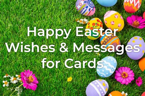 50+ Happy Easter Messages; Easter Messages for Cards | Styiens