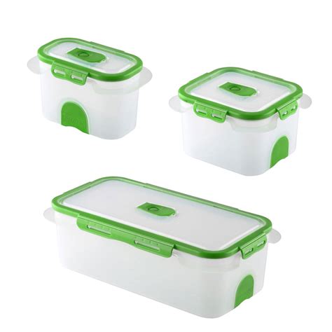 Storage Container Set - 3 piece - Pac'n'Vac