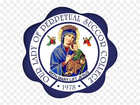 Olopsc Logo - Our Lady Of Perpetual Succor College Clipart (#2047732) - PikPng