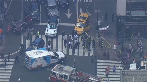 NYC crash leaves at least 10 injured in midtown Tuesday – NBC New York