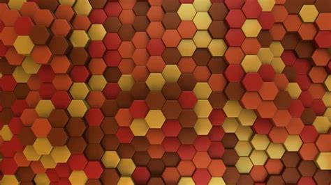 Autumn Hexagon Background / Fall, Motion Graphics | VideoHive