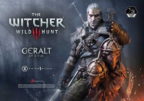 The Witcher 3 – Geralt of Rivia Statue by Prime 1 Studio