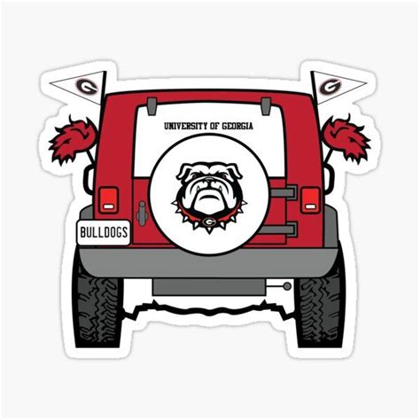 Uga Stickers | Georgia dawgs, Georgia bulldogs football, Georgia bulldogs