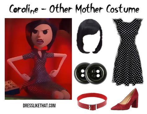 Coraline - Other Mother Costume - Dress Like That