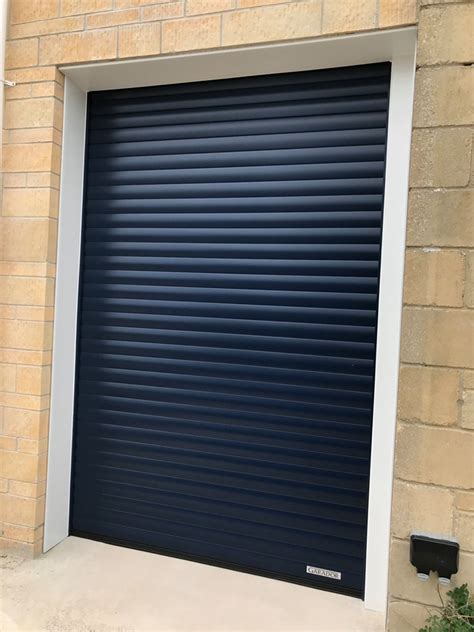 High Lift Automated Roller Door - Dorset Garage Doors