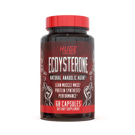 Huge Ecdysterone - Natural Anabolic Agent (60 Capsules) - HugeSupplements