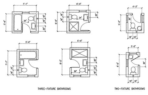 Tiny bathroom arrangements. | Small bathroom floor plans, Bathroom ...