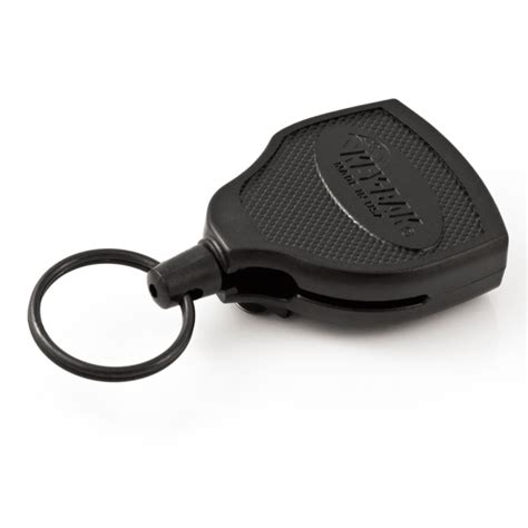 KEY-BAK SUPER48 HD 8 oz. Locking Retractable Keychain, 48" Retractable ...