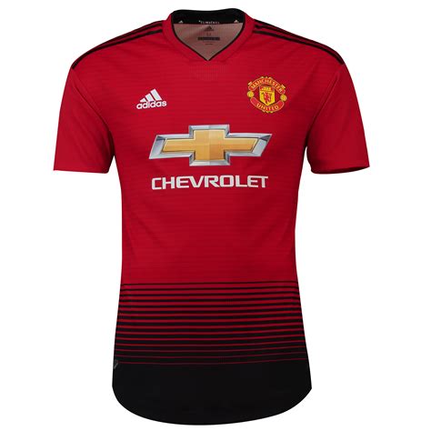 Manchester United 2018-19 Adidas Home Kit - Football Shirt Culture ...