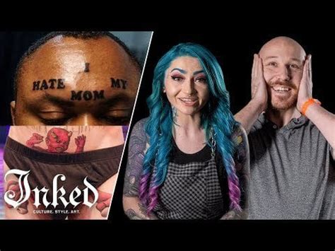 Sam is a tattoo artist and never told us! Skip to 3:18 : h3h3productions