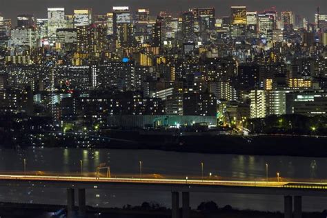 Tokyo skyline night Stock Photos, Royalty Free Tokyo skyline night ...