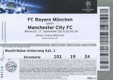 Bayern Munich v Manchester City UEFA Champions League Group E Match 1 ...