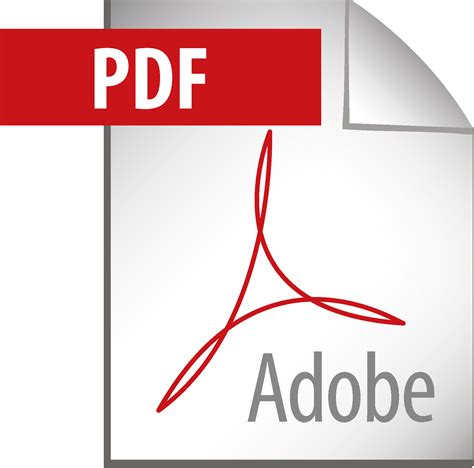 Download Adobe Pdf Logo - Pdf File Icon Vector PNG Image with No ...