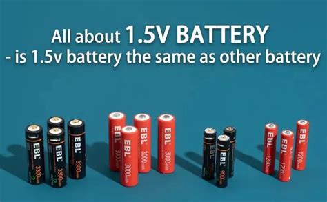 All about 1.5v battery - is 1.5v battery the same as other battery-Tycorun Batteries