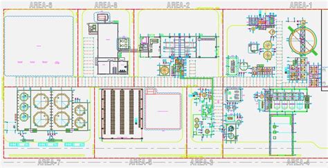 CHEMICAL PLANT – AutoPLANT3D PLOT PLAN