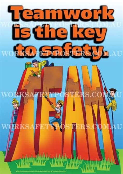 Teamwork Safety Posters - Safety Posters Australia